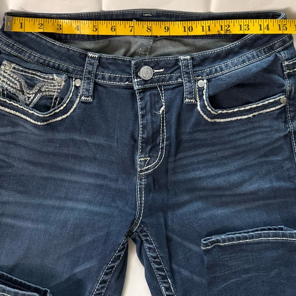 Vigoss Dark Blue Ankle Skinny Jeans - Picture 7 of 14